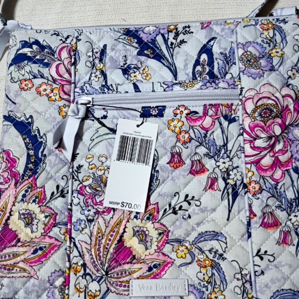 NWT Vera Bradley crossbody Hummingbird Park retired pattern